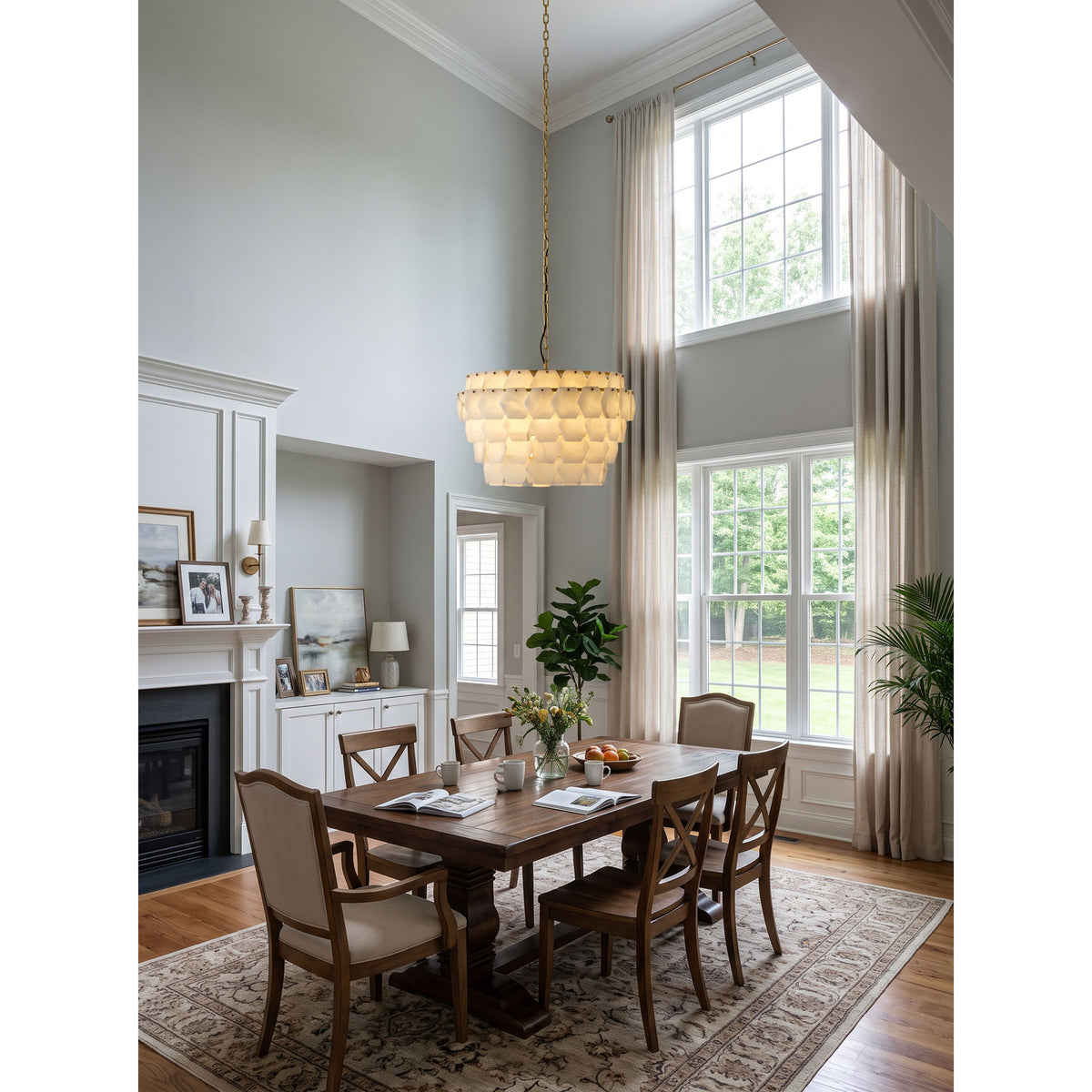 Hexa Cloud Chandelier