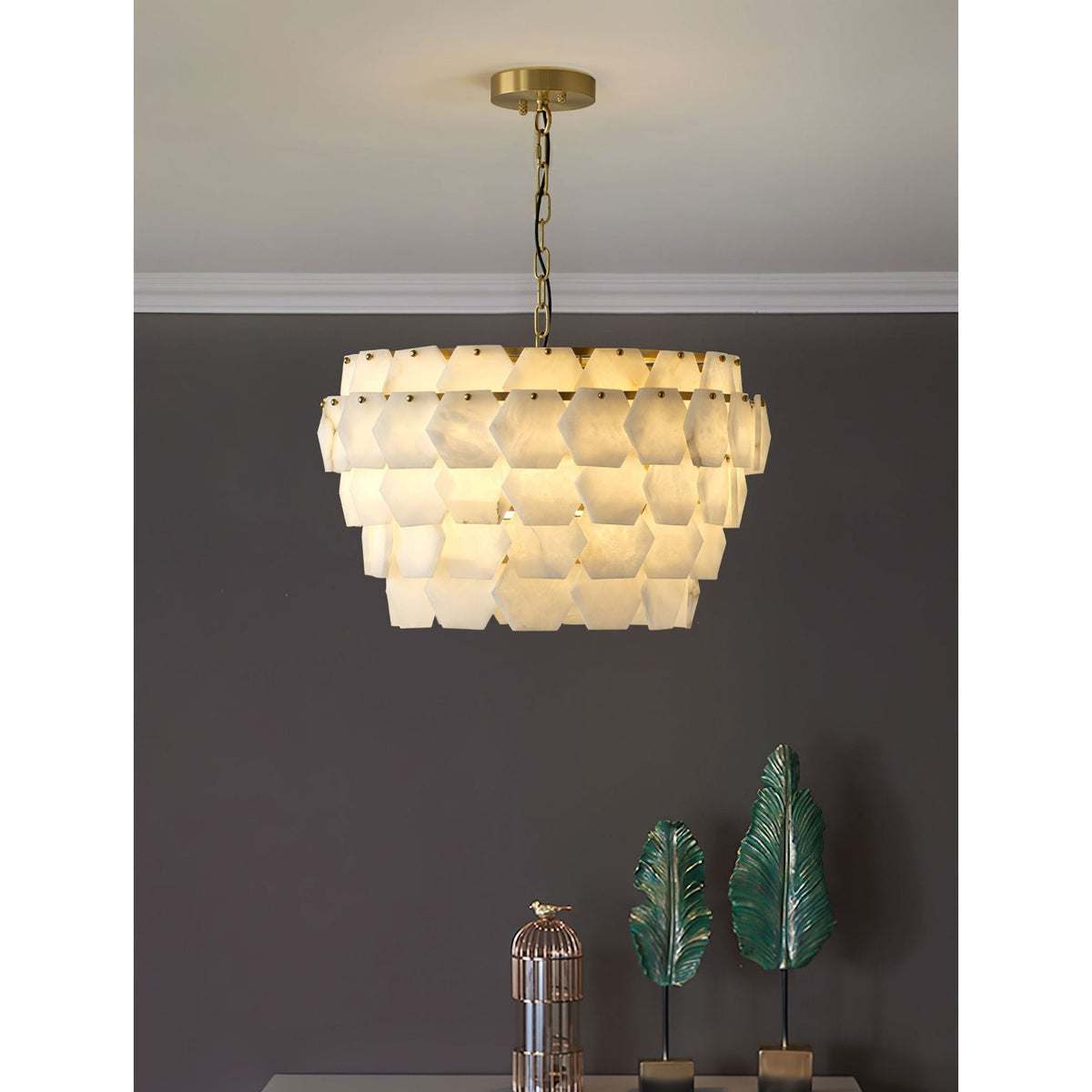 Hexa Cloud Chandelier