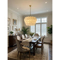 Load image into Gallery viewer, Hexa Cloud Chandelier
