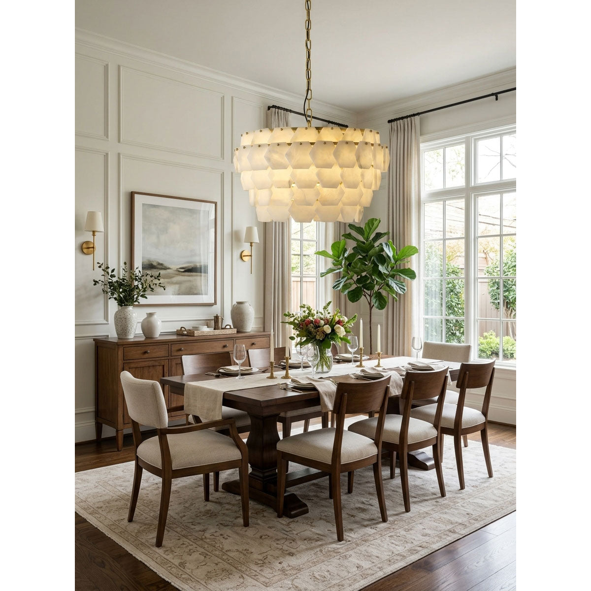 Hexa Cloud Chandelier