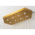 Load image into Gallery viewer, Hexagon Alabaster Tiered Rain Chandelier
