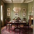 Load image into Gallery viewer, Hexagon Alabaster Tiered Rain Chandelier
