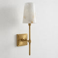 Load image into Gallery viewer, Hillsdale Alabaster Wall Sconce
