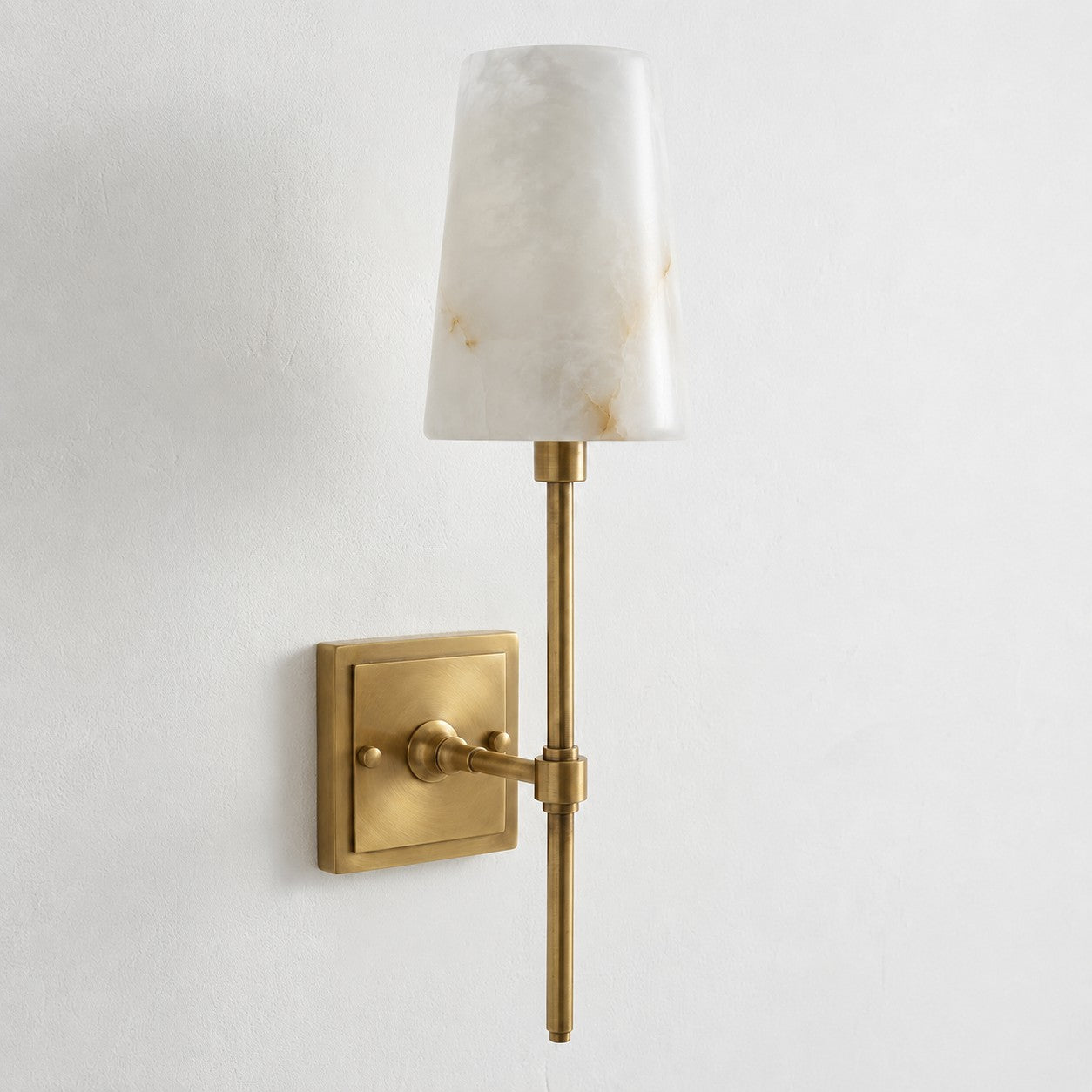 Hillsdale Alabaster Wall Sconce