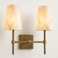 Load image into Gallery viewer, Hillsdale Alabaster Wall Sconce
