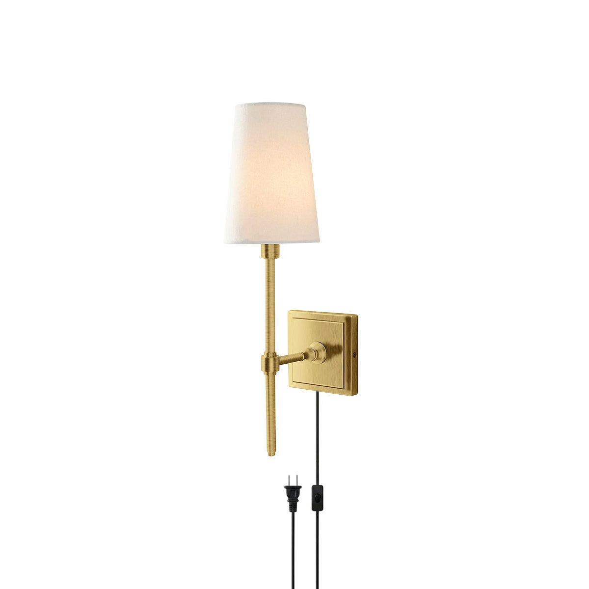 Hillsdale Plug-in Wall Sconce