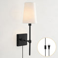Load image into Gallery viewer, Hillsdale Plug-in Wall Sconce
