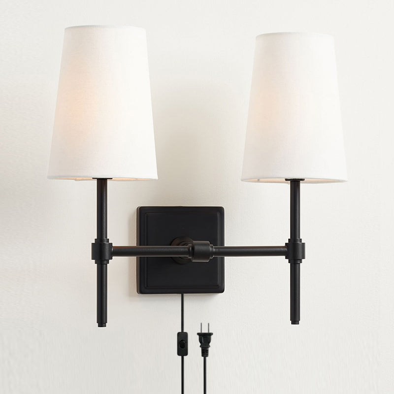 Hillsdale Plug-in Wall Sconce