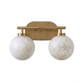 Load image into Gallery viewer, Hollis Alabaster Wall Sconce
