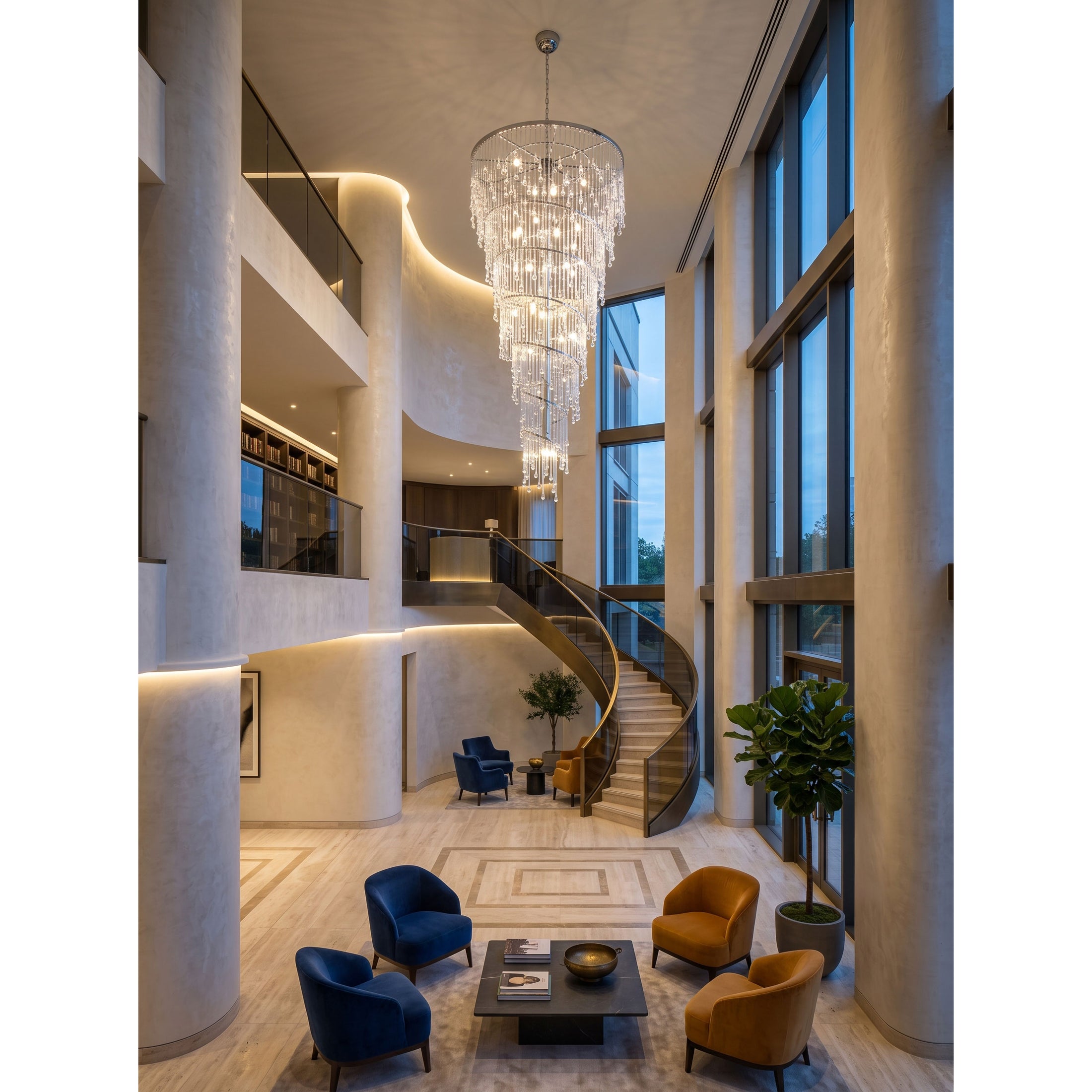 Hollywood Blvd Tiered Chandelier