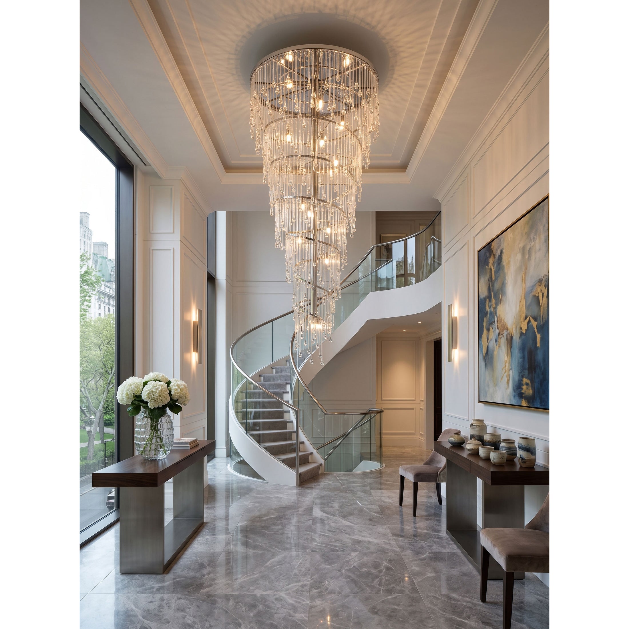 Hollywood Blvd Tiered Chandelier