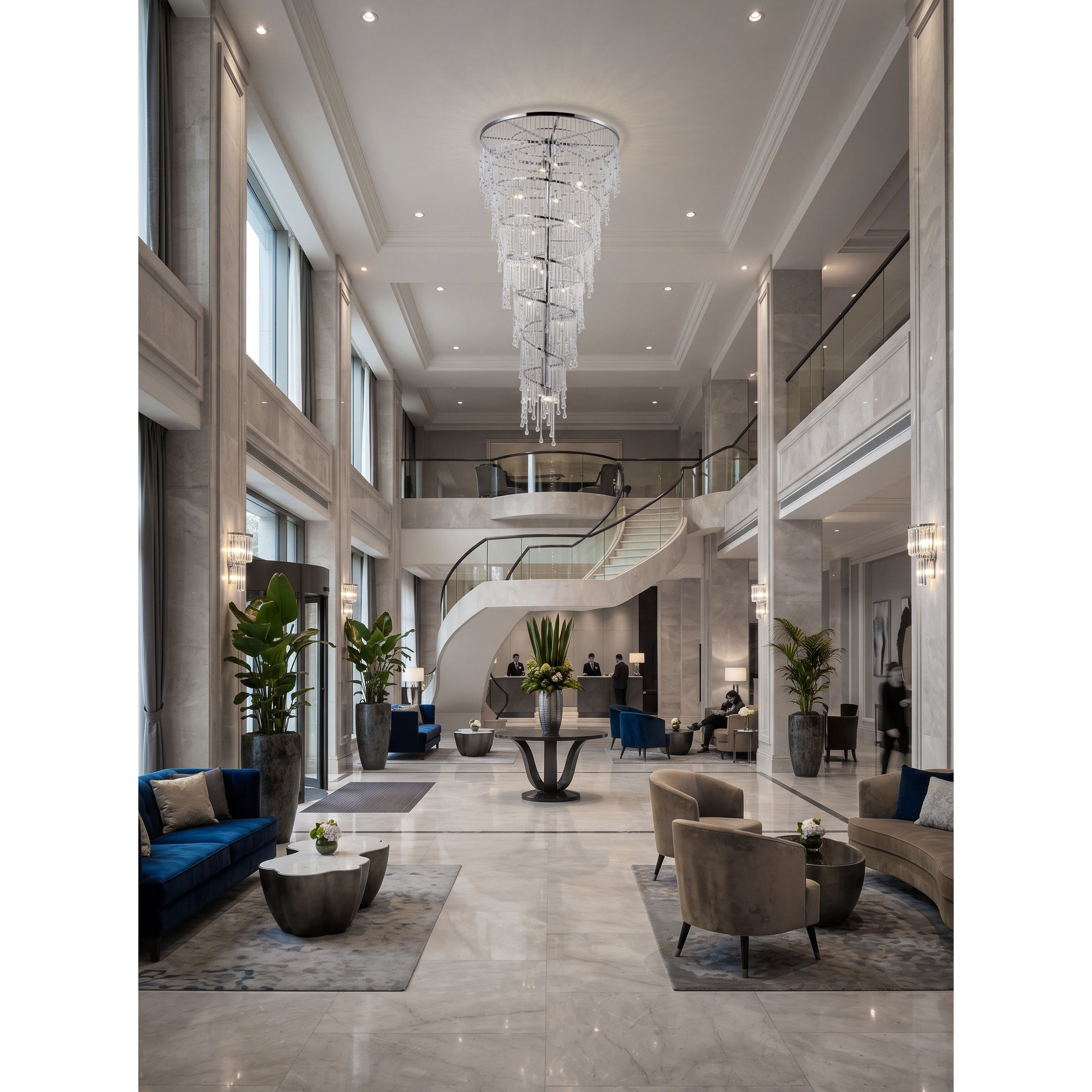 Hollywood Blvd Tiered Chandelier