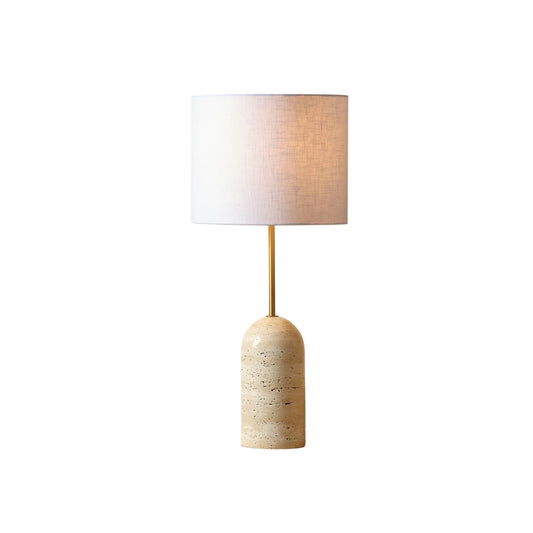 Holt Travertine Table Lamp