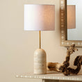 Load image into Gallery viewer, Holt Travertine Table Lamp
