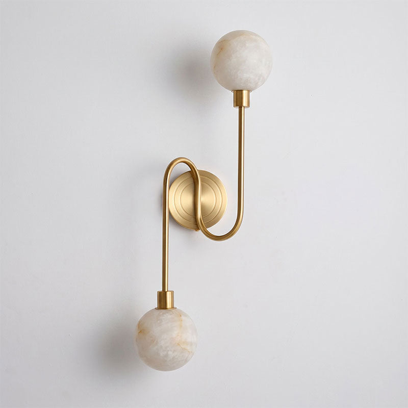 Holten Alabaster Wall Sconce