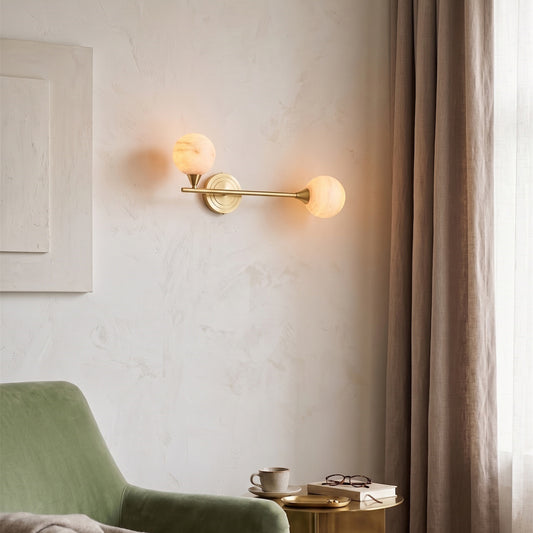 Holten Alabaster Wall Sconce