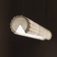 Load image into Gallery viewer, Horizontal Alabaster Roller Pendant Lamp
