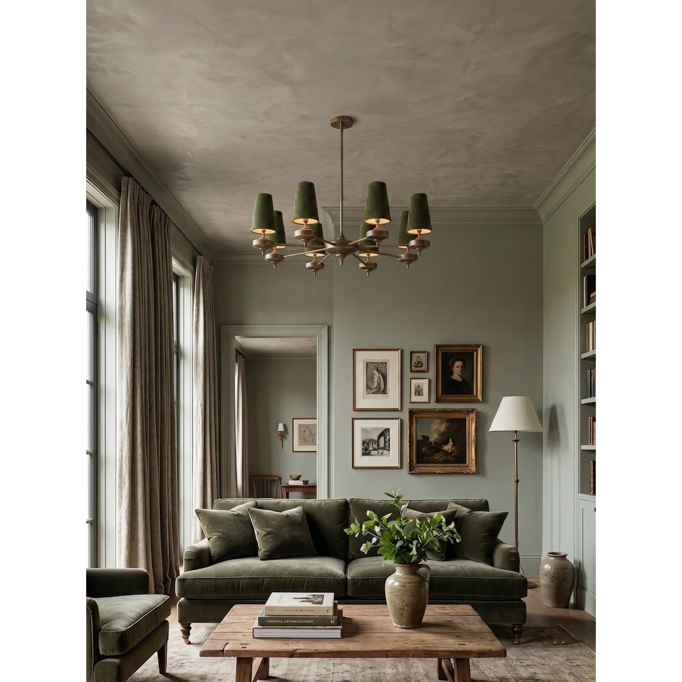 Hour Rho Chandelier