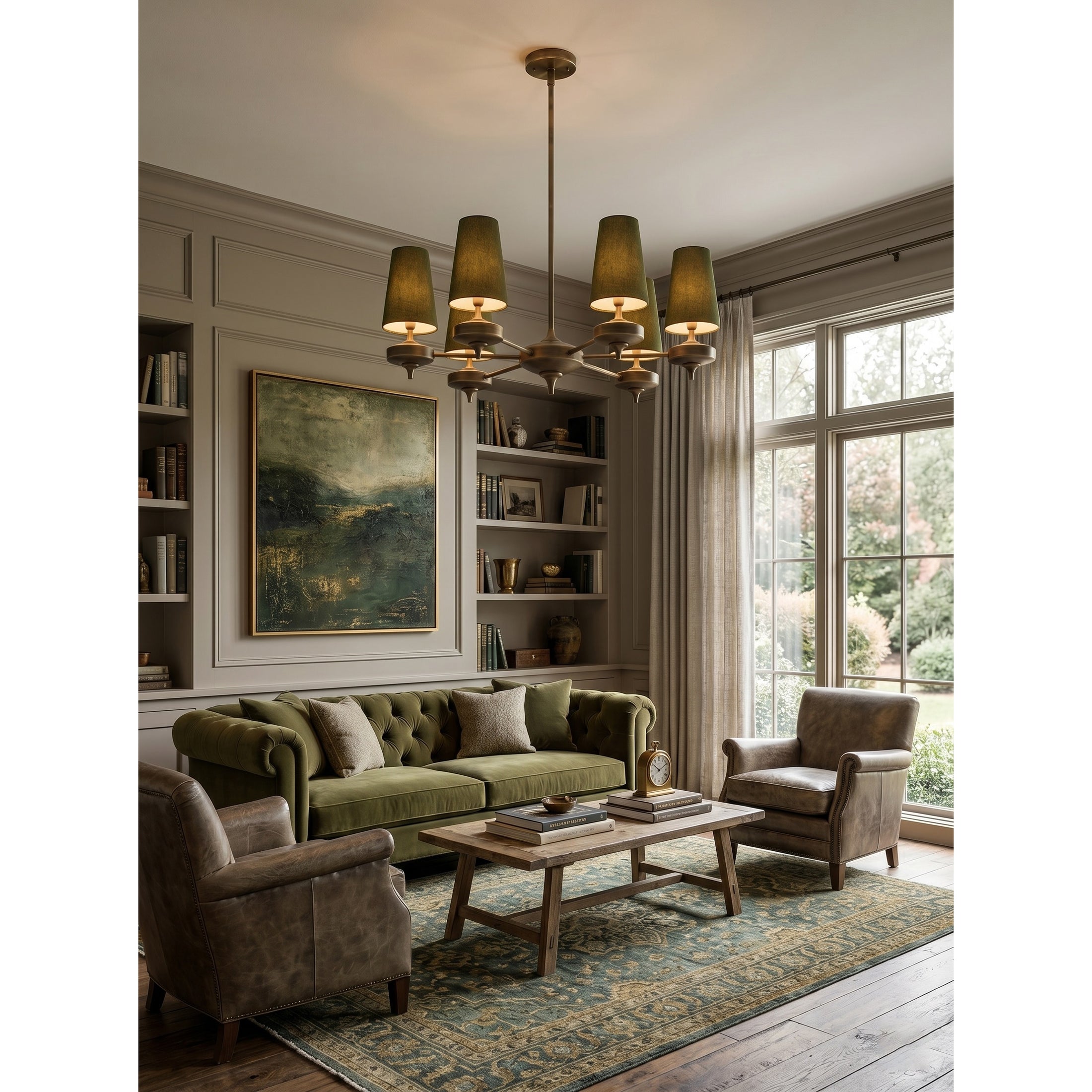 Hour Rho Chandelier