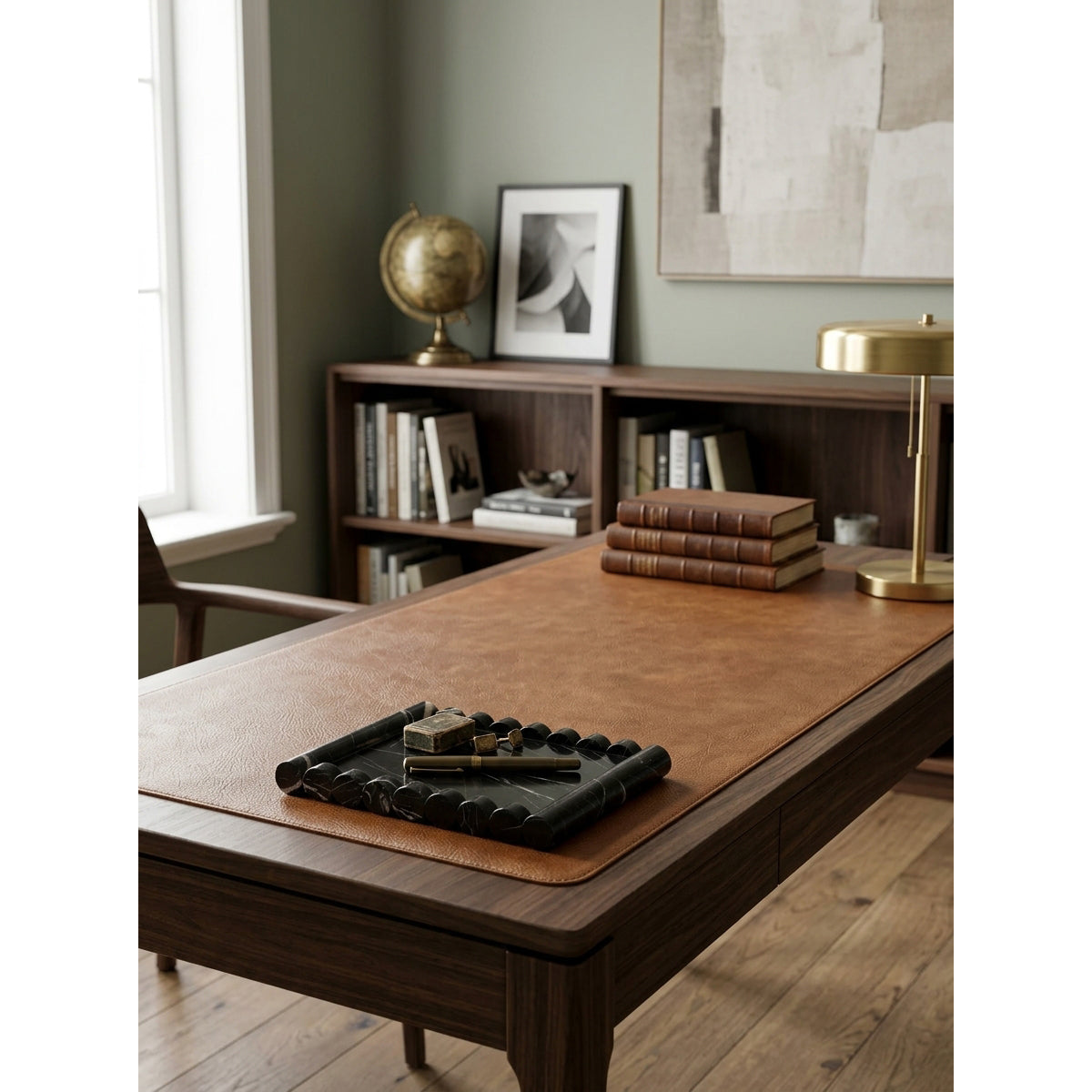 Hudson Wave Marble Tray