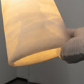 Bild in Galerie-Betrachter laden, Industrial Cascade Chain Alabaster Chandelier
