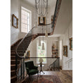 Bild in Galerie-Betrachter laden, Industrial Cascade Chain Alabaster Chandelier
