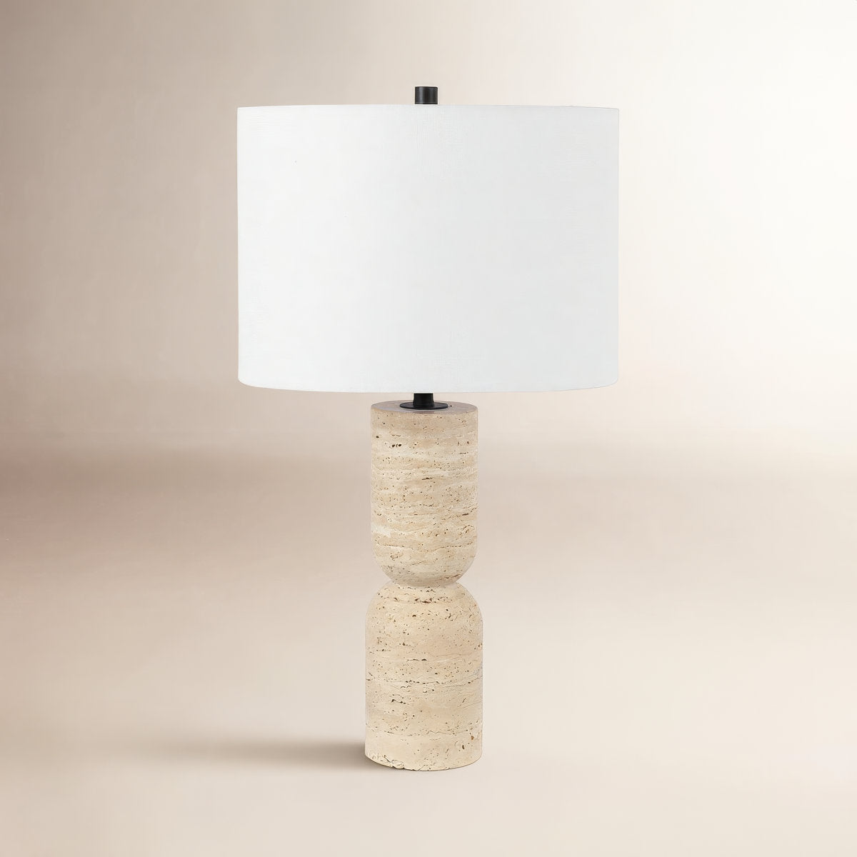 Jamia Travertine Table Lamp