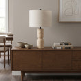 Load image into Gallery viewer, Jamia Travertine Table Lamp
