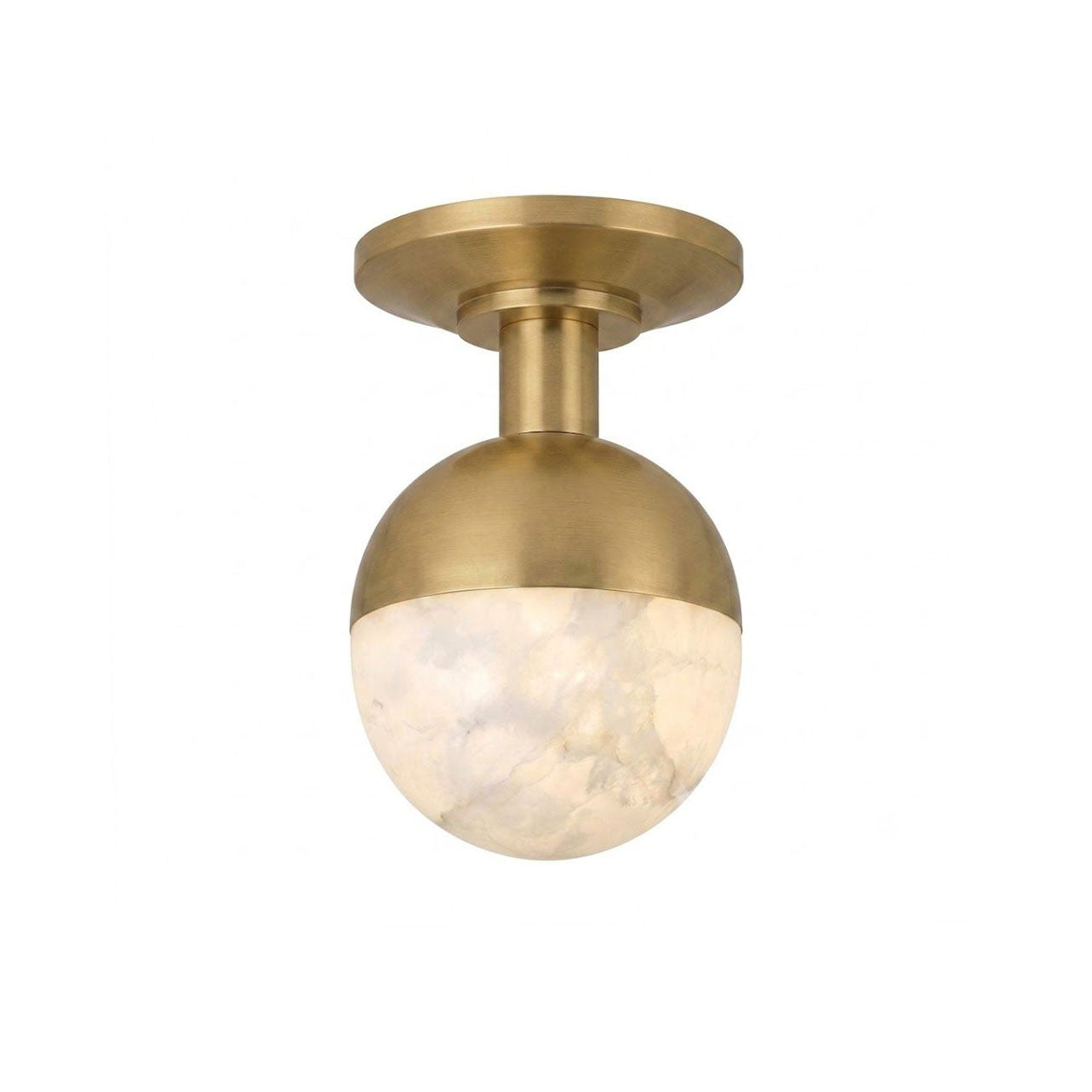 Jasper Alabaster Flush Mount Ceiling Light