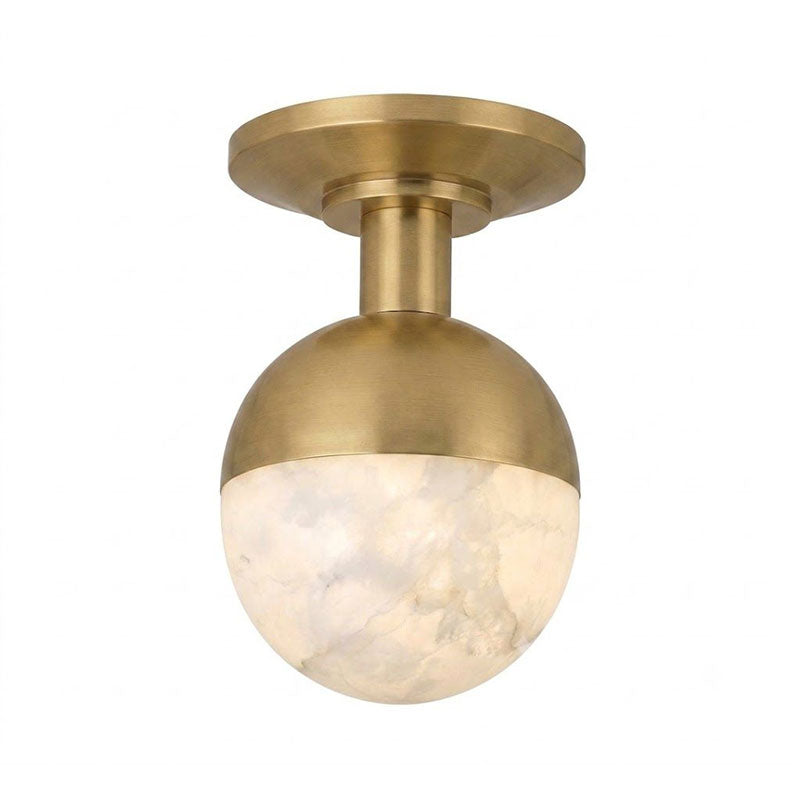 Jasper Alabaster Flush Mount Ceiling Light