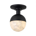 Load image into Gallery viewer, Jasper Alabaster Flush Mount Ceiling Light
