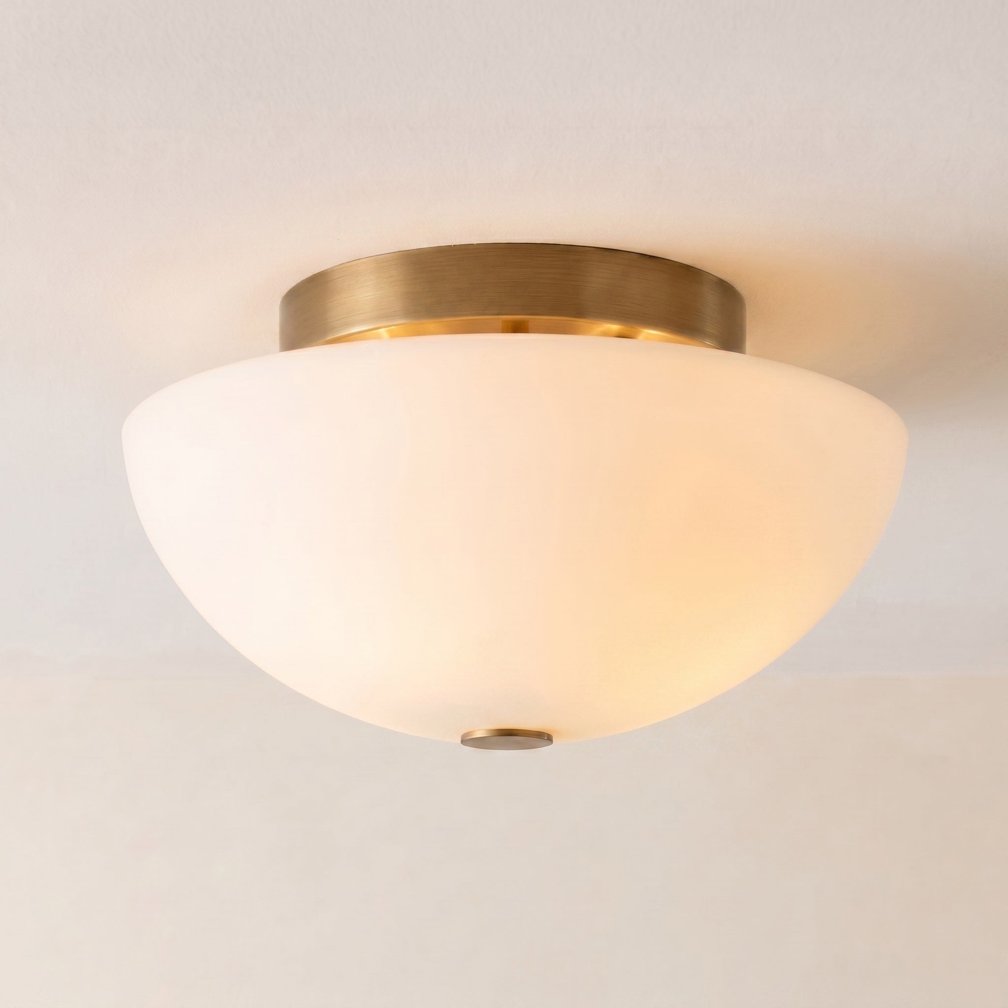 Jeanne White Flush Mount