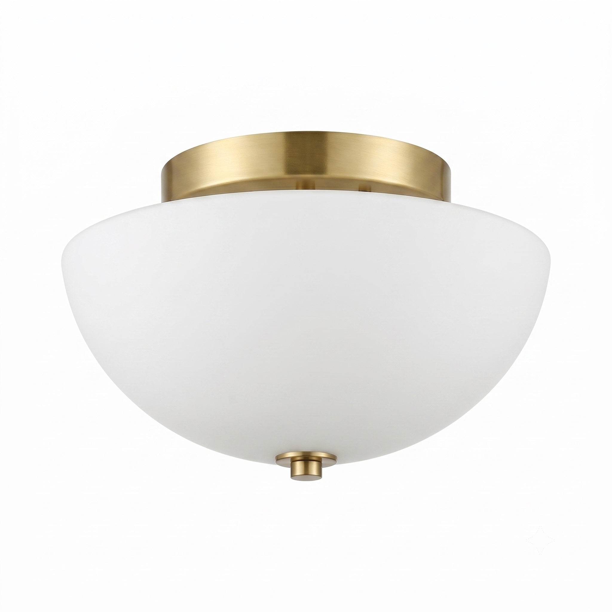 Jeanne White Flush Mount