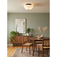 Load image into Gallery viewer, Jeanne White Flush Mount
