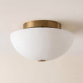 Load image into Gallery viewer, Jeanne White Flush Mount
