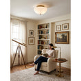 Load image into Gallery viewer, Jeanne White Flush Mount
