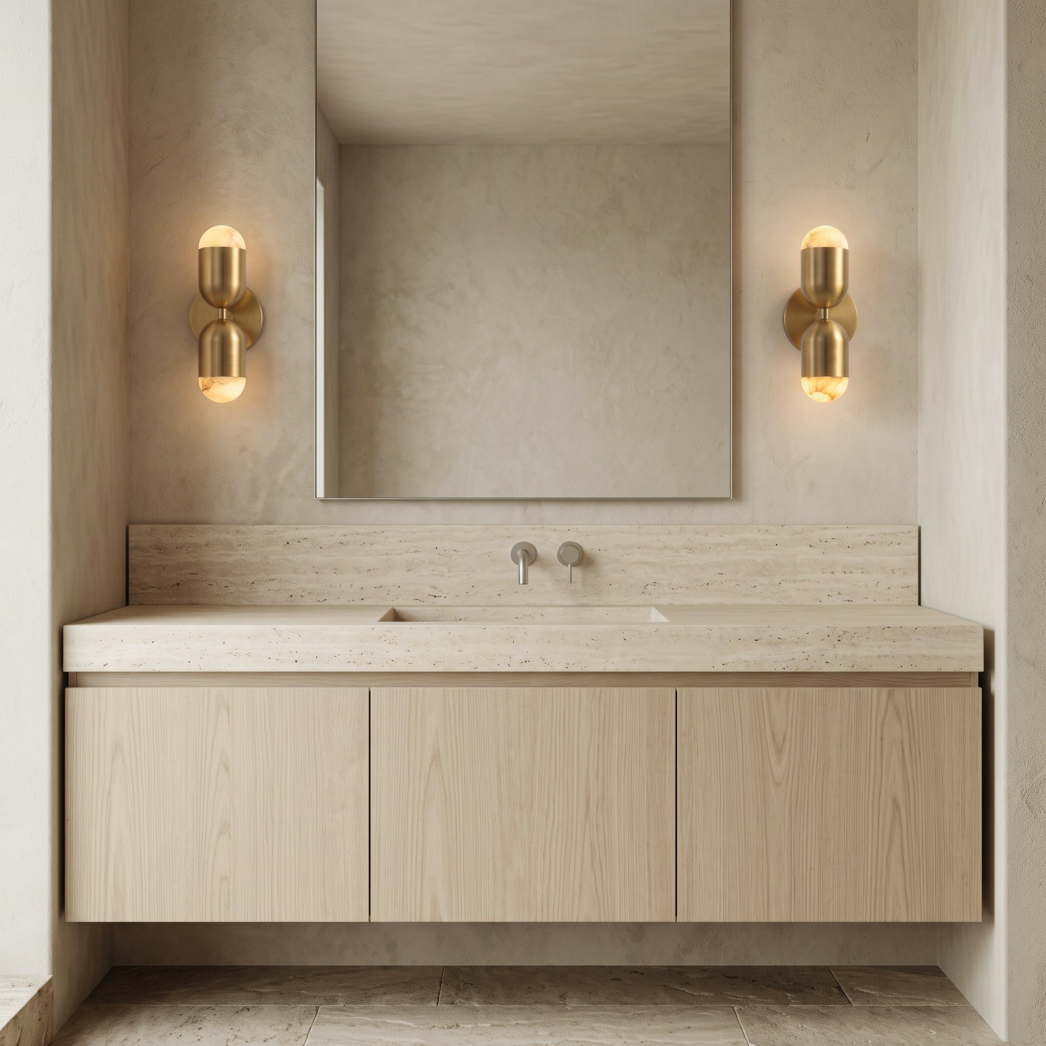 Jensen Alabaster Wall Sconce