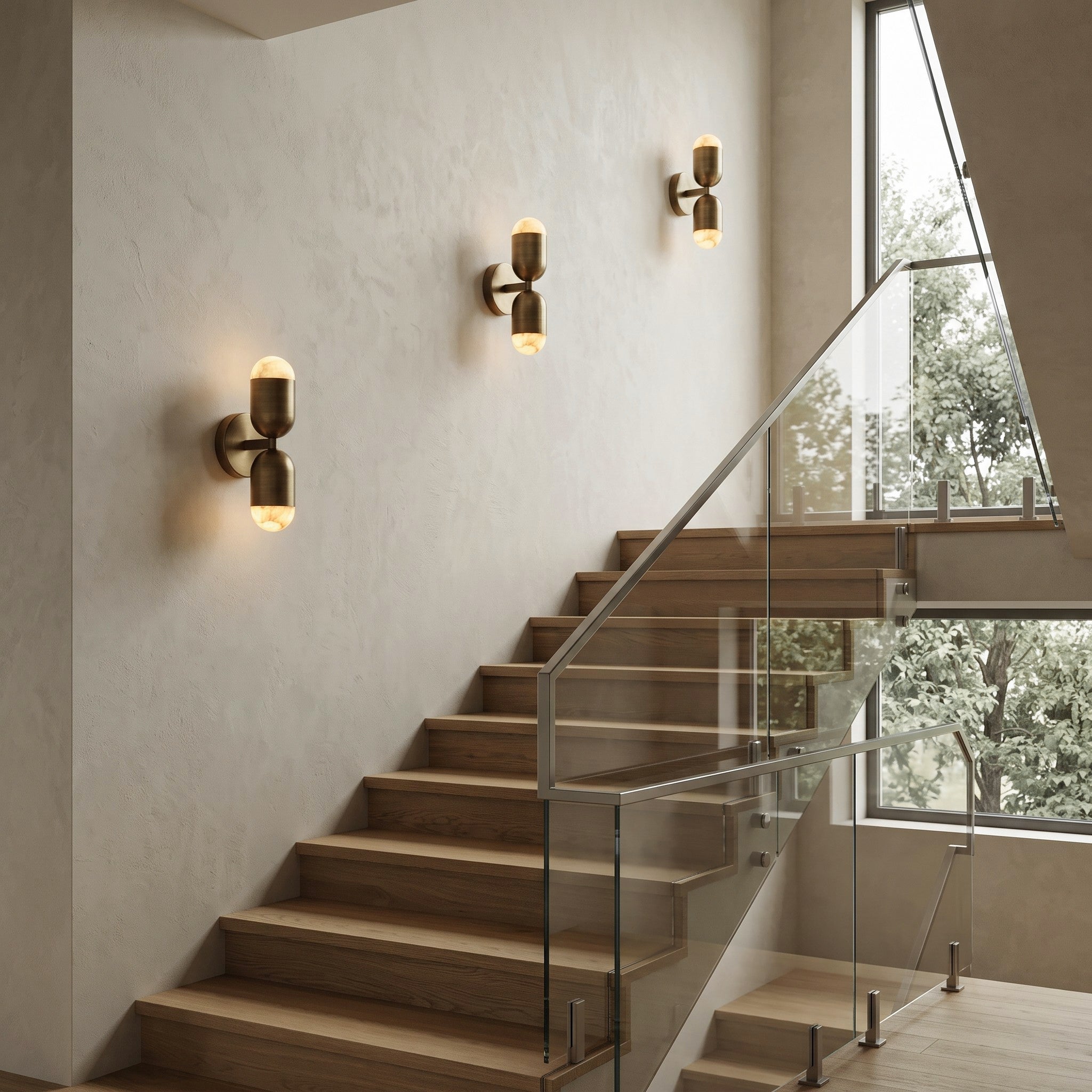 Jensen Alabaster Wall Sconce