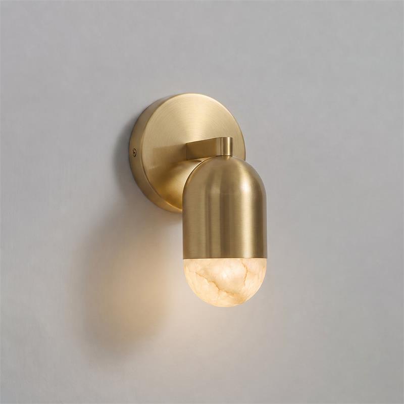 Jensen Alabaster Wall Sconce