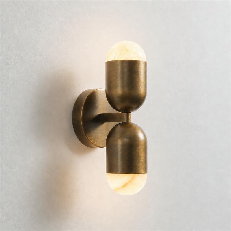 Jensen Alabaster Wall Sconce