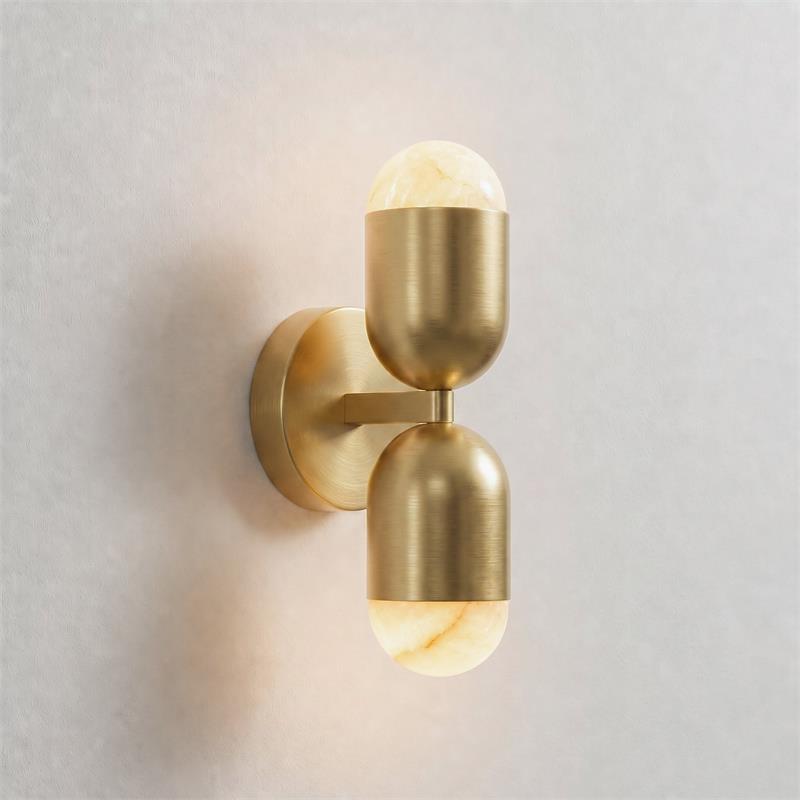 Jensen Alabaster Wall Sconce