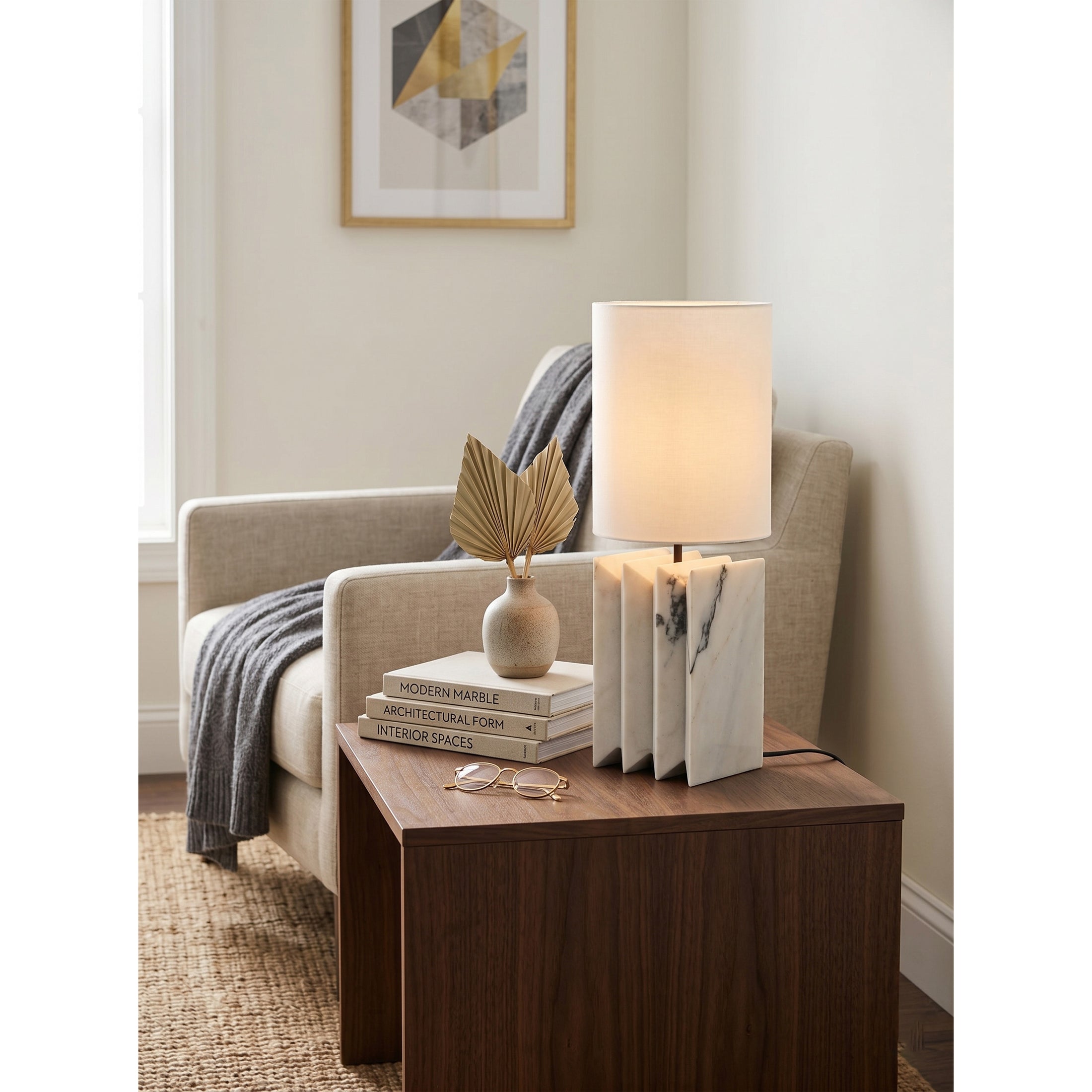 Jman Marble Table Lamp