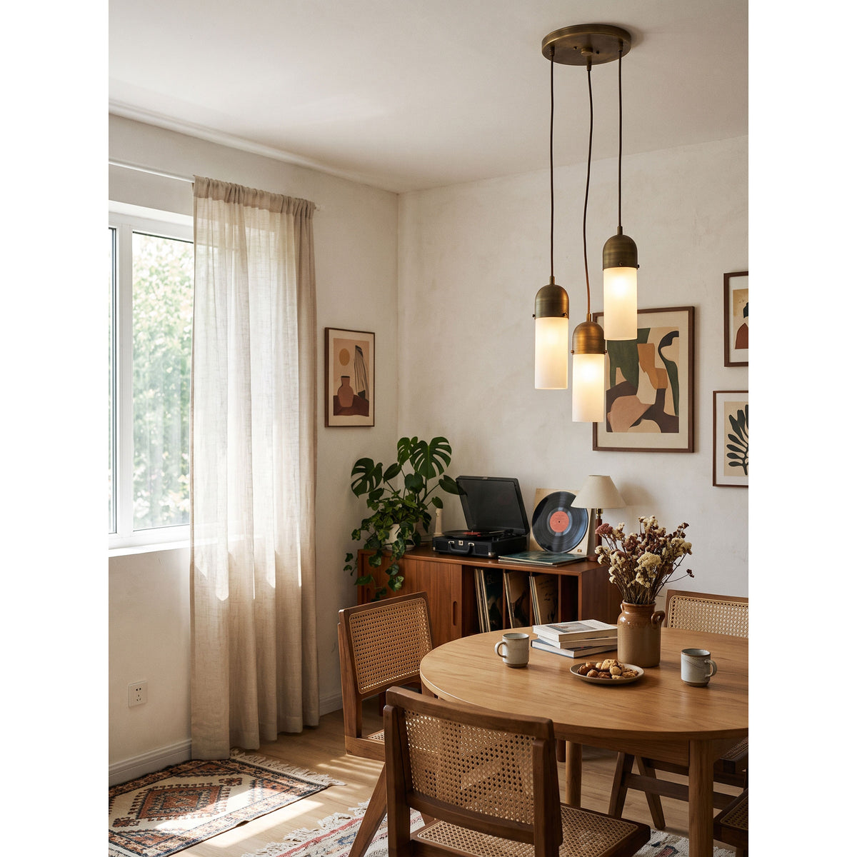 Junio Alabaster Chandelier