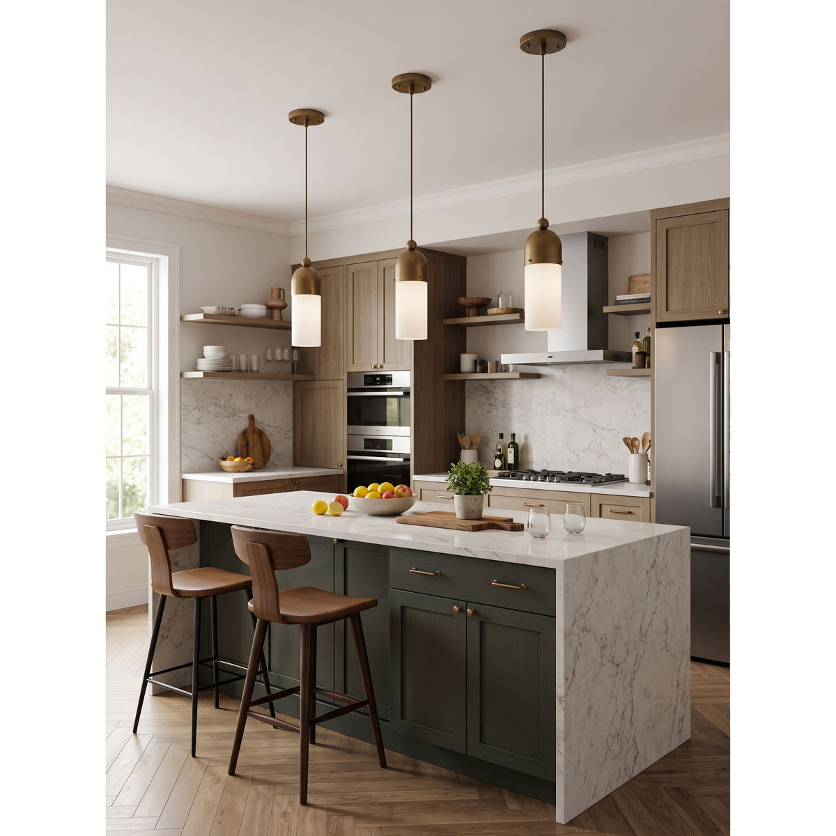 Junio Alabaster Chandelier