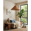 Load image into Gallery viewer, Kasbah Rattan Conical Pendant Lamp
