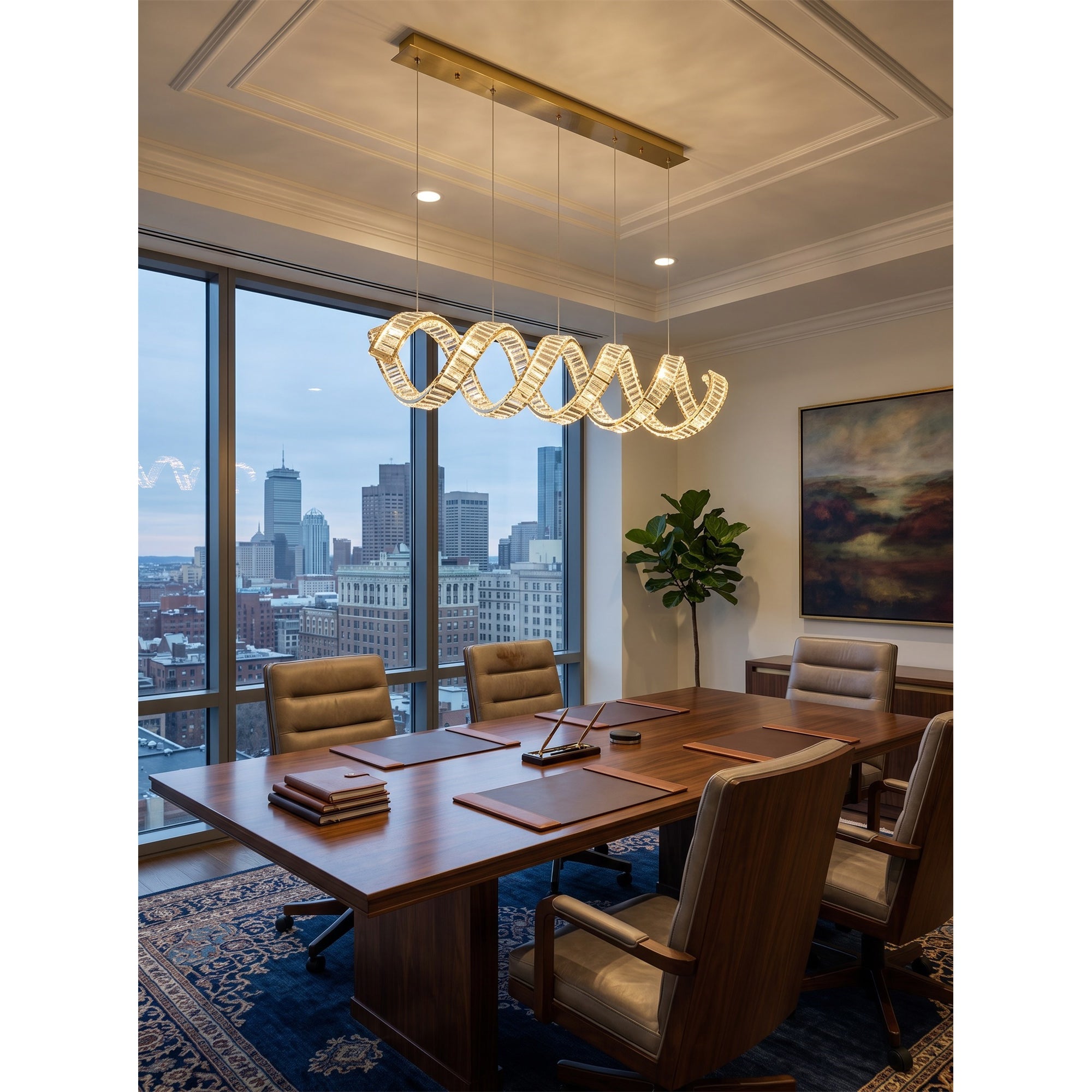 Konstantine Linear Chandelier