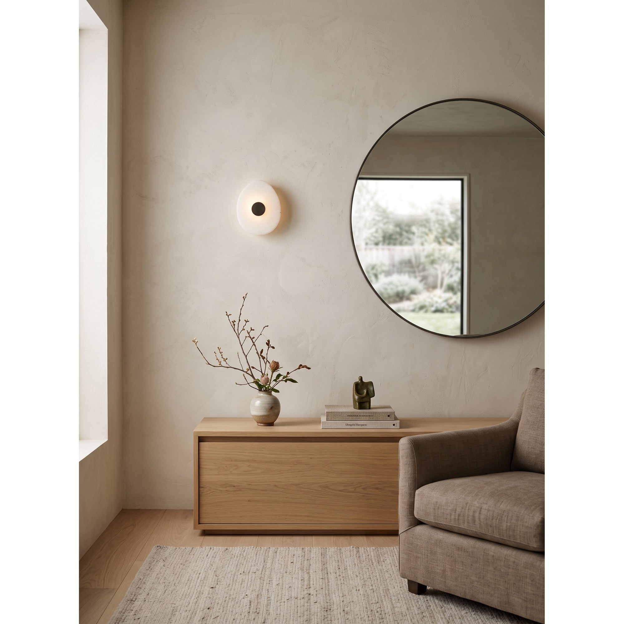 Korvix Marble Wall Sconce