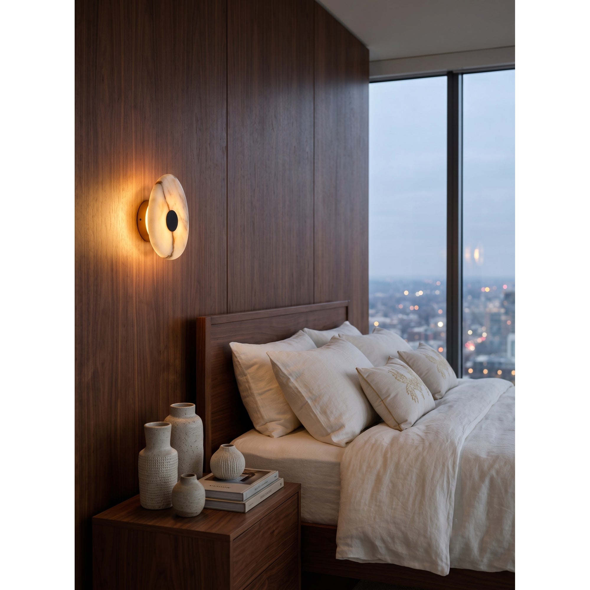 Korvix Marble Wall Sconce