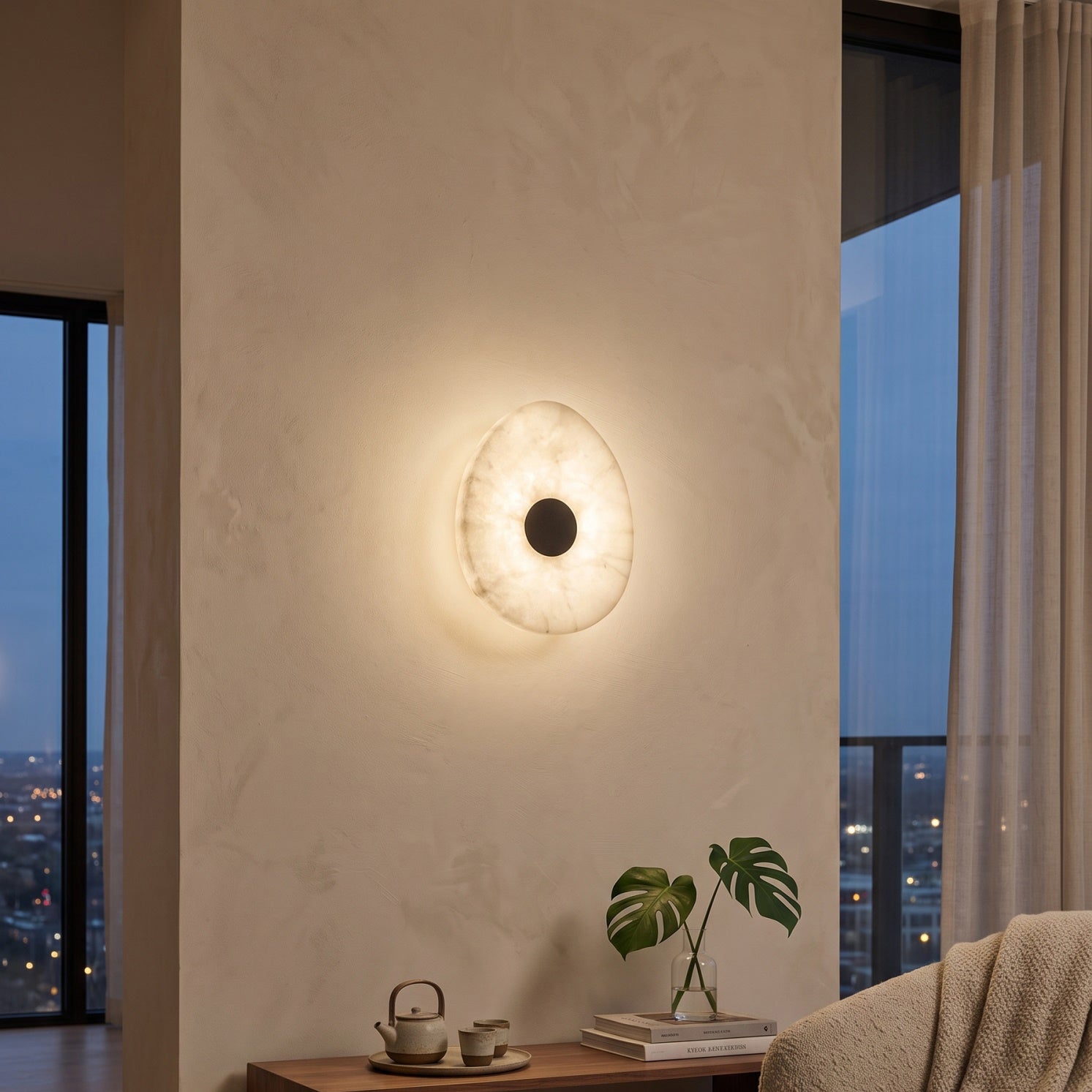 Korvix Marble Wall Sconce