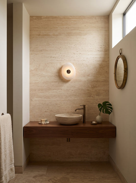 Korvix Marble Wall Sconce